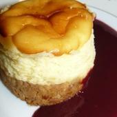 cheesecakes citron et coulis de fruits rouges - Le blog de lesdelicesdethithoad