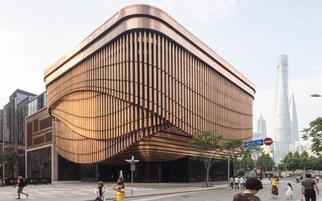 Shanghai : un centre culturel se dote d’une superbe façade mouvante