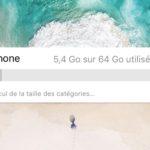 iOS 11 : des options pour libérer de la place sur son iPhone ou iPad