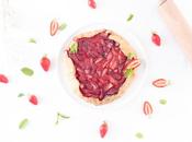 Tarte rustique fraises Vidéo