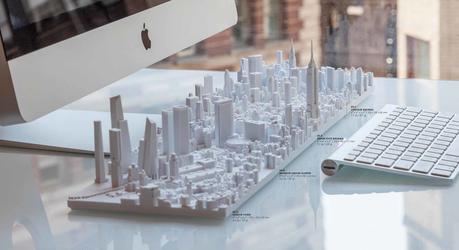Microscape : Les villes du monde en impression en 3D