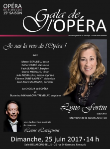 Un Festival Montréal baroque – et opératique -, le Gala de l’Opéra de Rimouski et un bel été lyrique en perspective !