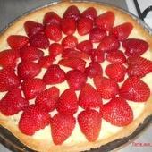 Tarte aux fraises - Mes recettes et photos de gâteaux