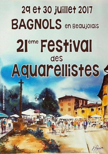 21ème festival des aquarellistes de Bagnols en Beaujolais