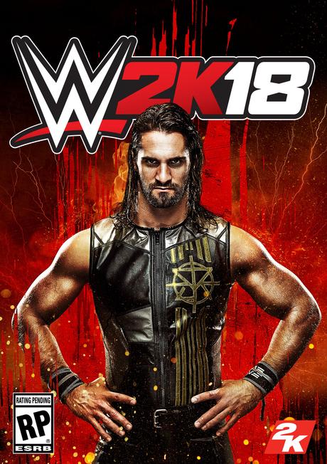 WWE 2K18 – Seth Rollins sur la jaquette du jeu
