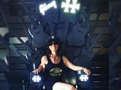 Hellfest 2017 trône Game Thrones signé Gibson