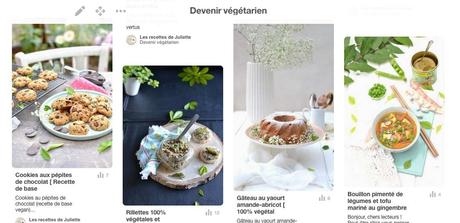 Devenir végétarien ( Food Revolution avec Pinterest )