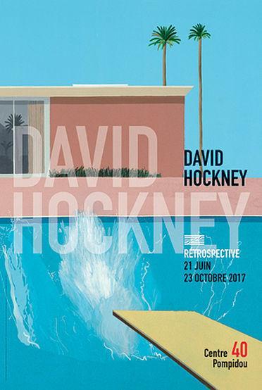 Rétrospective David Hockney au Centre Pompidou