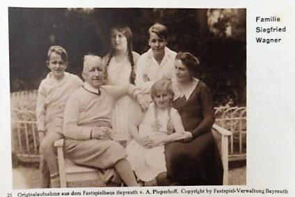 Siegfried Wagner en famille