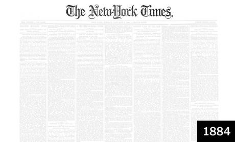 L'évolution du logotype du New York Times de 1851 à 2017