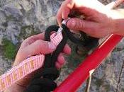 Highline chute Backup 155m Partie Corde semi-statique fall Part Semi static rope