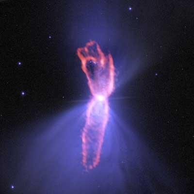 Image of the Boomerang Nebula
