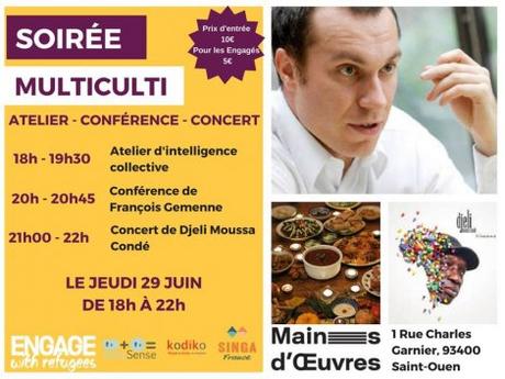Soirée Multiculti - Ateliers Conférence Concert