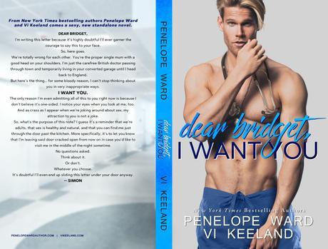 Cover Reveal : Découvrez le prochain roman de Penelope Ward et Vi Keeland , Dear Bridget, I want you