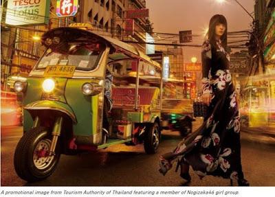 Les japonaises Nogizaka46  pour changer l'image de la Thaïlande