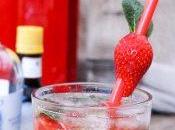 Mojito fraise, Rhum Diplomatico Planas gazeuse Sodastream