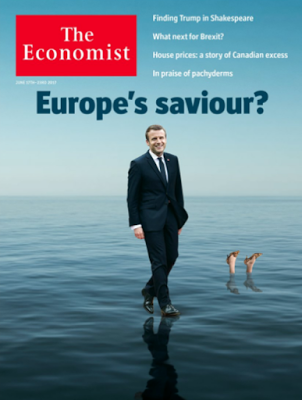Macron marche sur l'eau | The Economist
