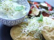 Galettes pois chiches légumes sans gluten lactose