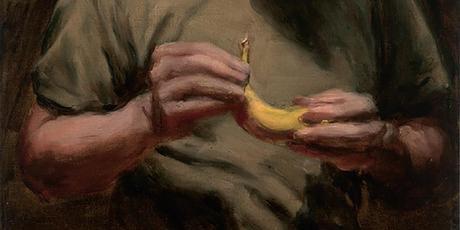 michael borremans, artiste peintre, peinture, portrait, the banana