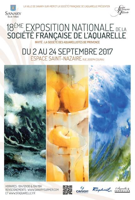 18ème exposition nationale de la Société française d’aquarelle