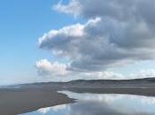 Lacanau: surf beach with clouds little ponds WALK SKY!