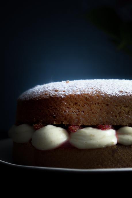 Victoria Sponge Cake à l’épeautre