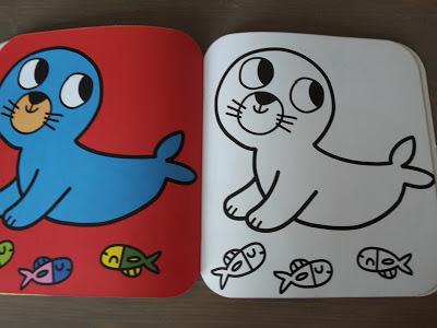 Dans sa bibliothèque il y a #6 : ses premiers coloriages aux Editions Lito