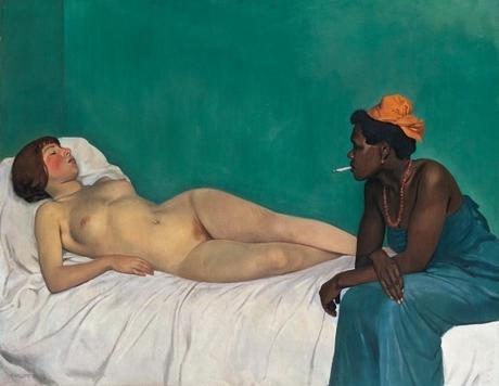 Félix Vallotton, La Blanche et la Noire, 1913, huile sur toile, 114 x 147 cm