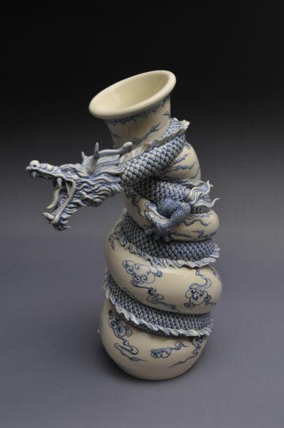 Sculptures céramiques par Johnson Tsang