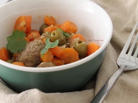 Boulettes de bœuf carottes