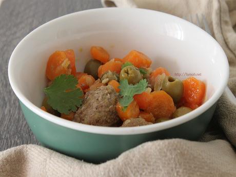 Boulettes de bœuf carottes