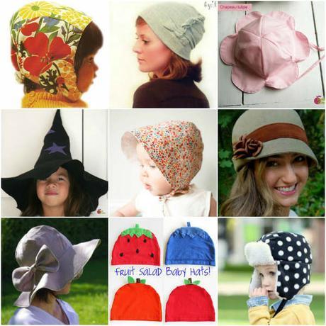 Participez au challenge du mois de juillet : les chapeaux #challengecoudreunchapeau