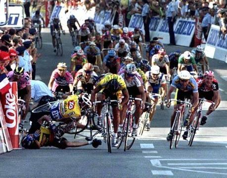 Les 5 plus grosses chutes du Tour de France
