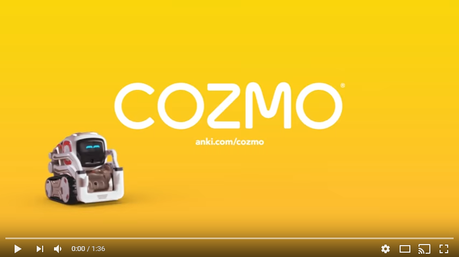 Vidéo de la semaine : Cozmo le robot espiègle se présente !