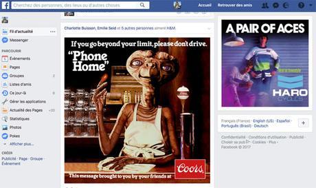 Un Adblock qui transforme les Facebook Ads en pubs vintage