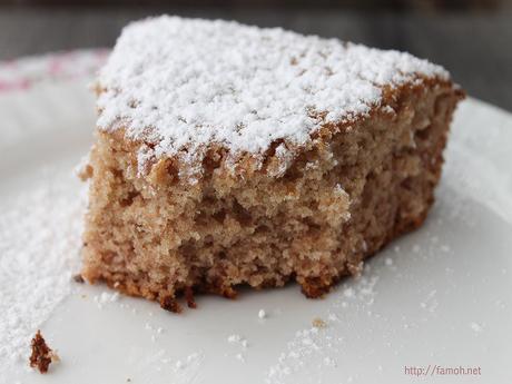 Gâteau aux dattes et fleur d’oranger