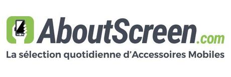 AboutScreen logo - AboutScreen : une sélection quoditienne d'accessoires pour smartphones