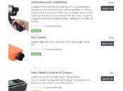 AboutScreen sélection quoditienne d’accessoires pour smartphones