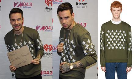 STYLE : Liam Payne with a Valentino sweater