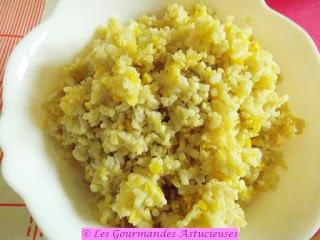 Feuilles de Bourrache farcies aux riz-quinoa-lentilles-millet-navet-roquette (Vegan)