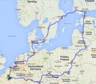 Road trip d’un moins en Europe du nord : Carnet de route