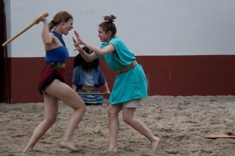 Gladiatrice, une activité réservée aux femmes