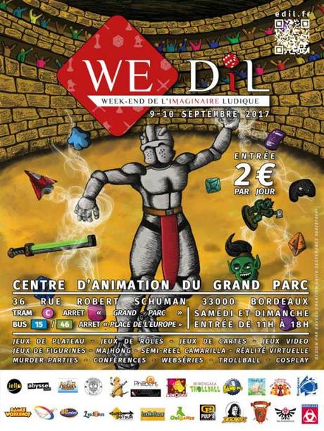 We-Dil 2017 : Le Week-End De l’Imaginaire Ludique 2017