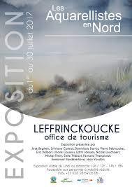 Reportage à propos du vernissage de l’exposition d’aquarellistes en Nord à Leffrinckoucke