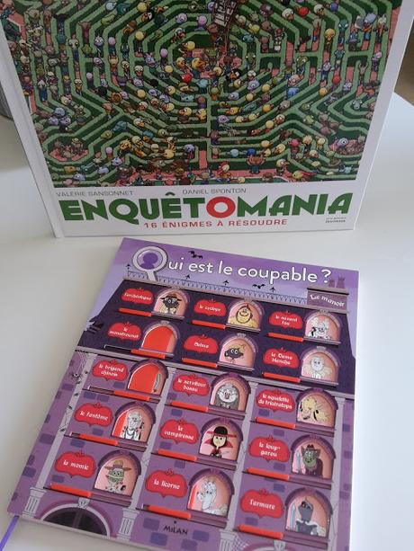 Feuilletage d'albums #53 : ENQUETOMANIA - Qui est le coupable ?