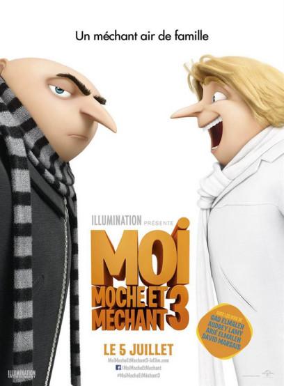La critique de Moi moche et méchant 3 (Despicable Me 3)