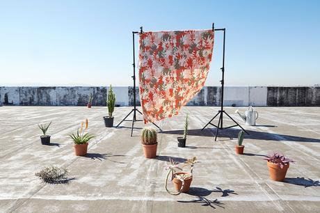 Cape Town / Roof Garden, imprimés d'inspirations tropicales pour Skinny laMinx  /