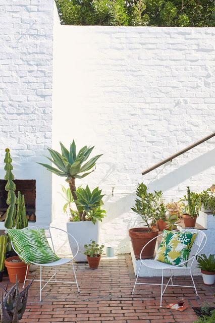 Cape Town / Roof Garden, imprimés d'inspirations tropicales pour Skinny laMinx  /