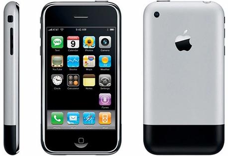 iphone original 2g edge - Infographie : les 10 ans de l'iPhone avec les différents modèles