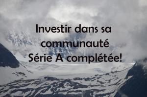 Merci pour votre investissement communautaire
